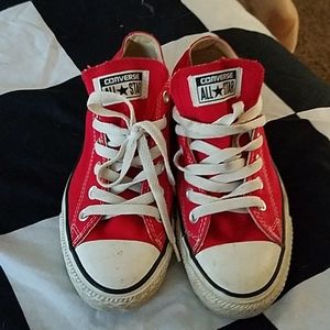Red converse